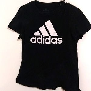 Adidas black tee